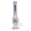 Ignite Glass Metallic Skull - SILVER