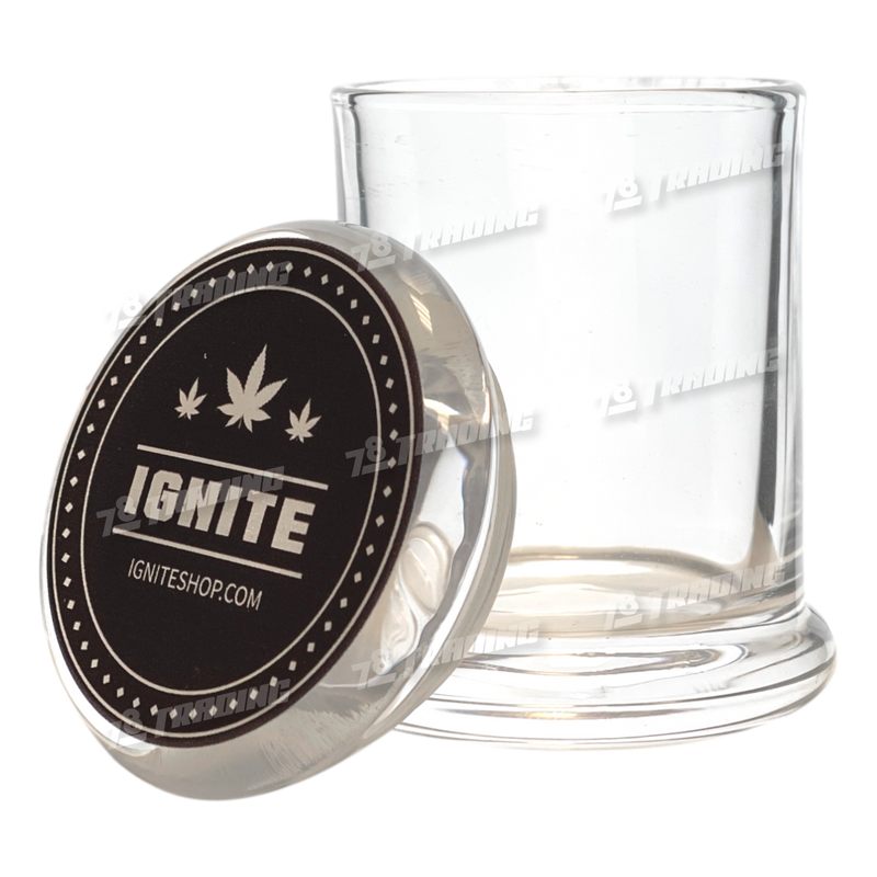 Ignite Glass Pop-Top Glass Jar