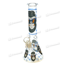 Non Brand King Kong Decal Glow In Dark Mini Beaker 10 inches - 4Designs