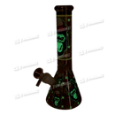 Non Brand King Kong Decal Glow In Dark Mini Beaker 10 inches - 4Designs