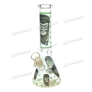 Non Brand King Kong Decal Glow In Dark Mini Beaker 10 inches - 4Designs