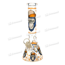 Non Brand King Kong Decal Glow In Dark Mini Beaker 10 inches - 4Designs