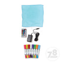 LED Illuminated Wooden Message Writing Board 22 inch x 40 inch