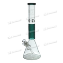 Legendary Glass Sandblast Beaker LG248 16inches 9mm - 5Colors