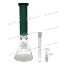 Legendary Glass Deep Etchedsandblast Beaker LG292 14inches - 4 Colors