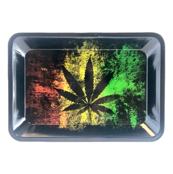 Metal Rolling Tray Small 12 Designs Packege