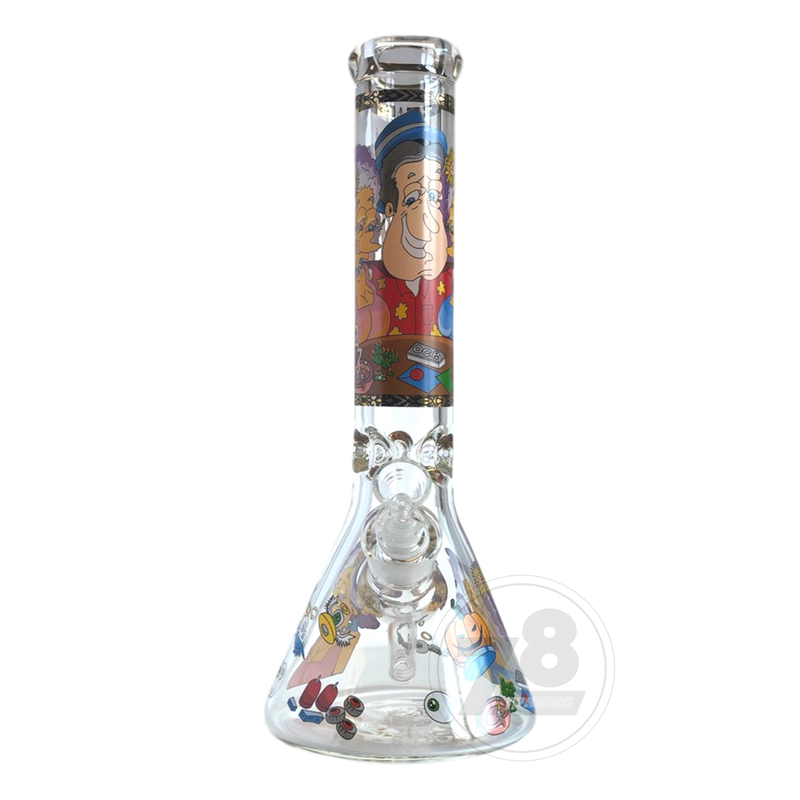 Non Brand MG005 Comic Decal Beaker - A