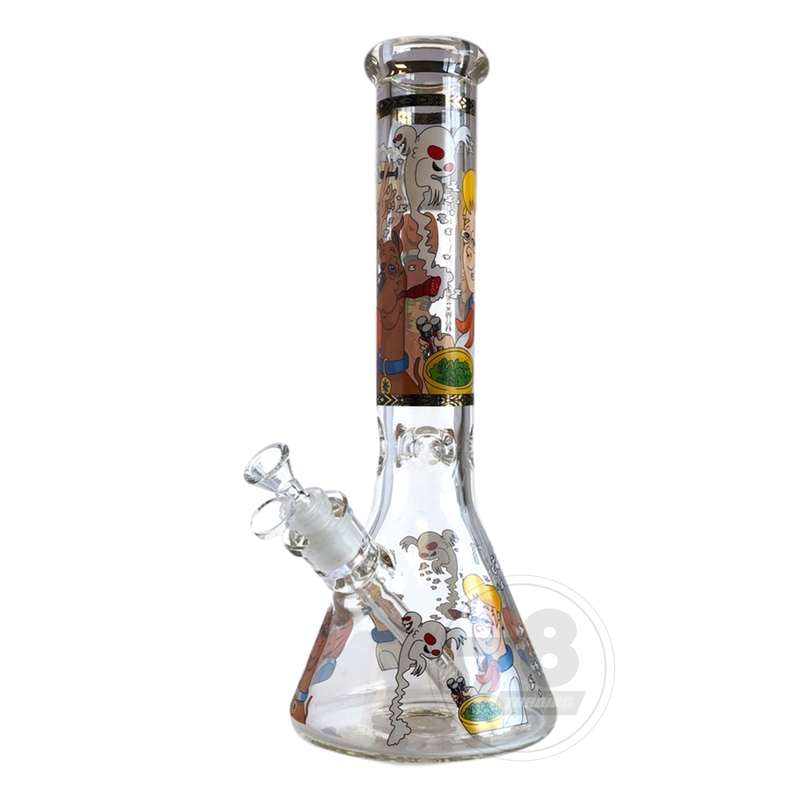 Non Brand MG005 Comic Decal Beaker - D