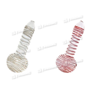 Glass Hand Pipe Single 2.5" Peanut