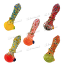 Glass Hand Pipe Double Glass 4.5inch - NC165