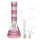 OG Original Glass Beaker with Beads Ring OG489 10inches - 5 Colors