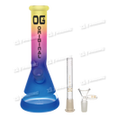 OG Original Glass Multi Color Frost Beaker OGS5 10inches - 3 Colors