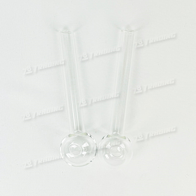 Oil Burner Pipe 4.5" 10pcs pack - Clear