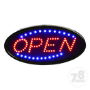 LED Open Sign 19inch x 10inch Electronic Billboard Bright Advertising Board Flashing Window Display