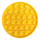 Fidget Toys Push Pop Bubble Small Size Solid Color Yellow, Purple - Circle