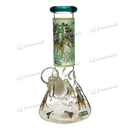 Non Brand Rick N Morty Decal Glow In Dark Mini Beaker 8 inches - 4Designs