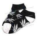 Huckleberry Design Socks Short Ankle - Black x White