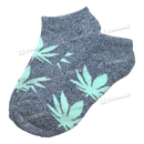 Huckleberry Design Socks Short Ankle - Blue x Blue