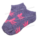 Huckleberry Design Socks Short Ankle - Purple x Pink
