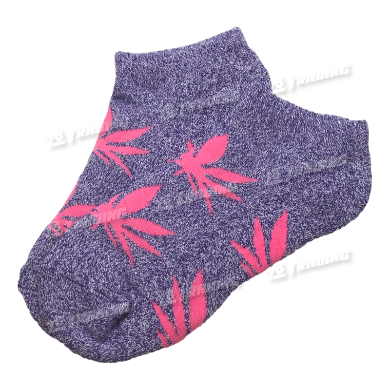 Huckleberry Design Socks Short Ankle - Purple x Pink