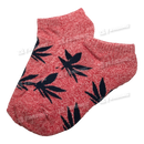 Huckleberry Design Socks Short Ankle - Red x Black