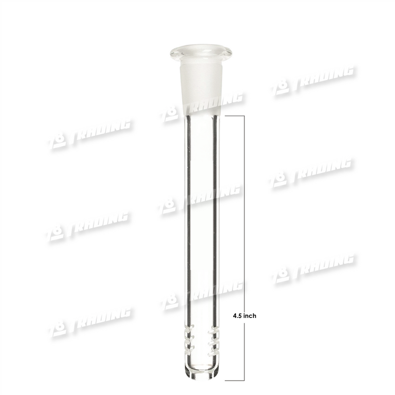 Non Brand 6 Slits Plain Glass Downstem Glass Slider - 5 size