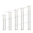 Non Brand Open Ended Popper Plain Glass Downstem Glass Slider - 5 size