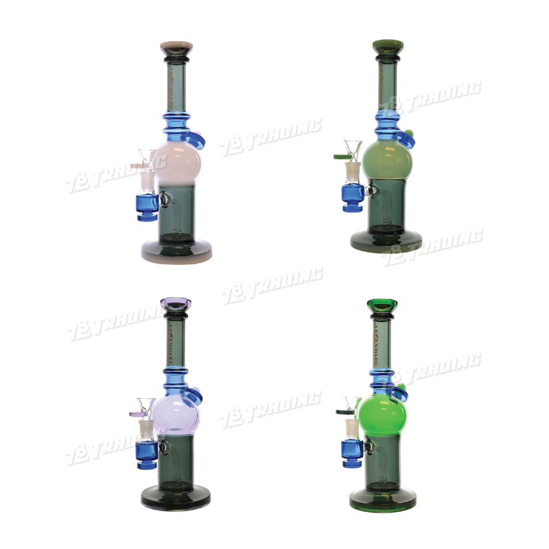 Legendary Glass LG198 Bubble Rig - 4Colors