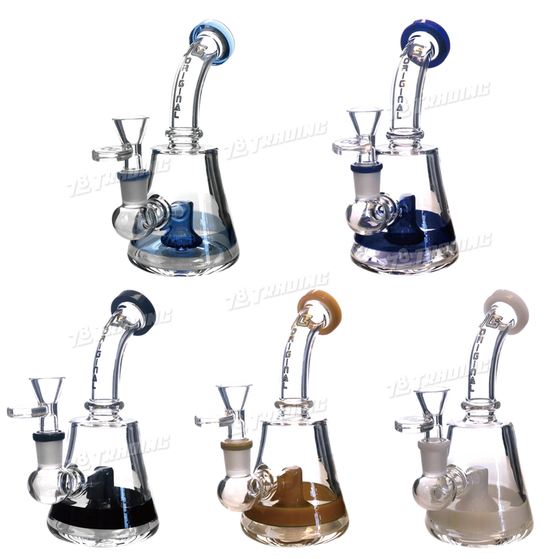 OG Original Glass OG328 Mini Beaker Shatter Dab - 5Colors