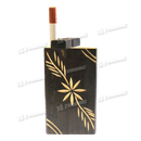 Wood Dugout with One Hitter 4inch Engraving Art Dark Brown